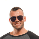 Black Metal Sunglasses