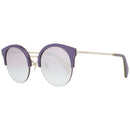 Gold Metal & Plastic Sunglasses