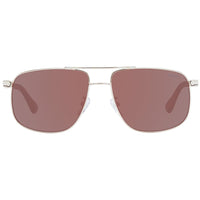 Rose Gold Metal Sunglasses