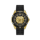 Black Resin Dress Watch