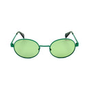 Bicolor Metal Sunglasses