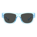 Blue Polycarbonate Sunglasses