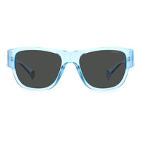 Blue Polycarbonate Sunglasses