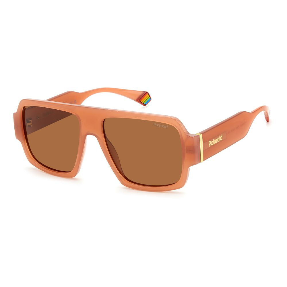 Pink Resin Sunglasses