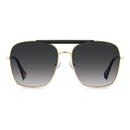 Black Metal Sunglasses