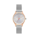 Silver Stainless Steel Dress Watch