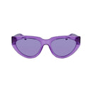 Purple Injected Sunglasses