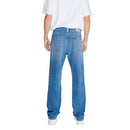Blue Cotton Relaxed Fit Jeans