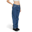 Blue Cotton Mom Jeans