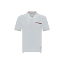 White Cotton Polo Shirt