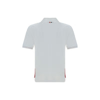 White Cotton Polo Shirt