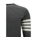 Gray Fleece Wool Sweatshirt