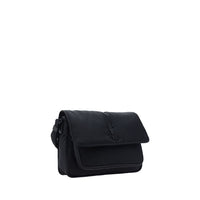 Black Polyamide Shoulder Bag