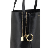 Black Calf Leather Bos Taurus Shoulder Bag
