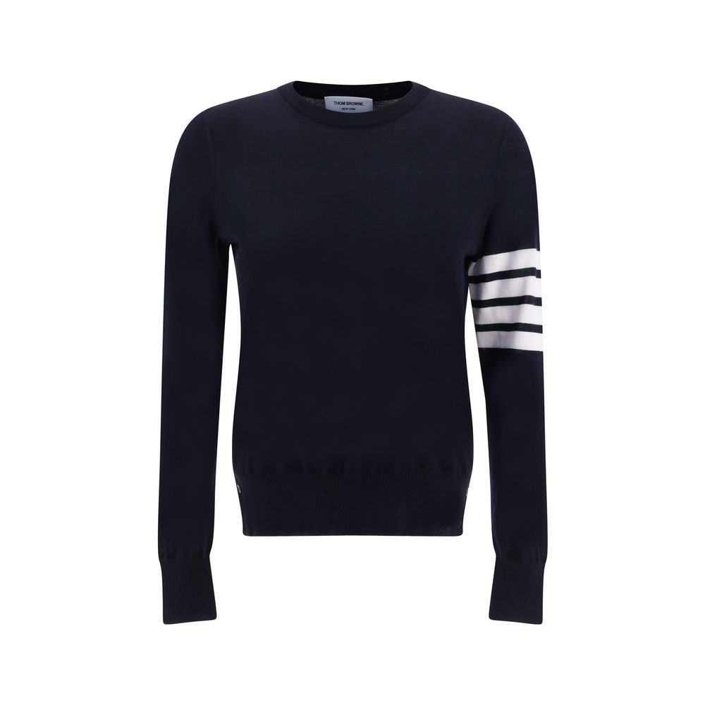 Blue Fleece Wool Sweatshirt
