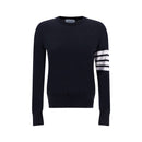 Blue Fleece Wool Sweatshirt