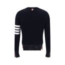 Blue Fleece Wool Sweatshirt