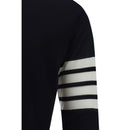 Blue Fleece Wool Sweatshirt
