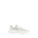 White Calf Leather Bos Taurus Low Top Sneakers