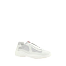 White Calf Leather Bos Taurus Low Top Sneakers