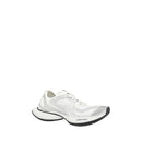 White Polyethylene Athletic Sneakers