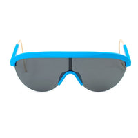 Blue Plastic Sunglasses