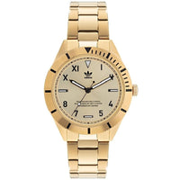Gold Stainless Steel Dress Watch