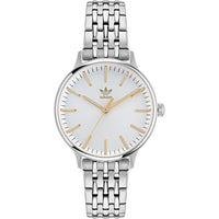 Gray Stainless Steel Dress Watch