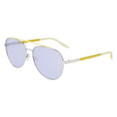 Silver Metal Sunglasses