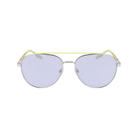 Silver Metal Sunglasses