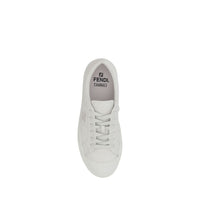 White Calf Leather Bos Taurus Athletic Sneakers