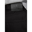 Black Cotton Relaxed Fit Jeans