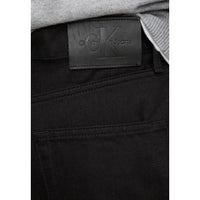 Black Cotton Relaxed Fit Jeans