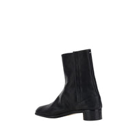 Black Camel Hair  Boots