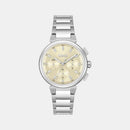 Silver Stainless Steel Dress Watch