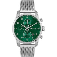 Silver Stainless Steel Dress Watch