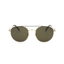 Gray Stainless Steel Sunglasses