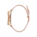 Multicolor Leather Dress Watch