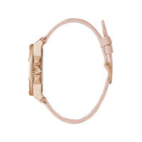 Multicolor Leather Dress Watch