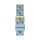 Blue Synthetic Dress Watch