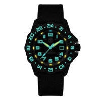 Black Fabric Sport Watch