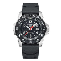 Black Rubber Sport Watch