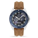 Brown Leather Dress Watch