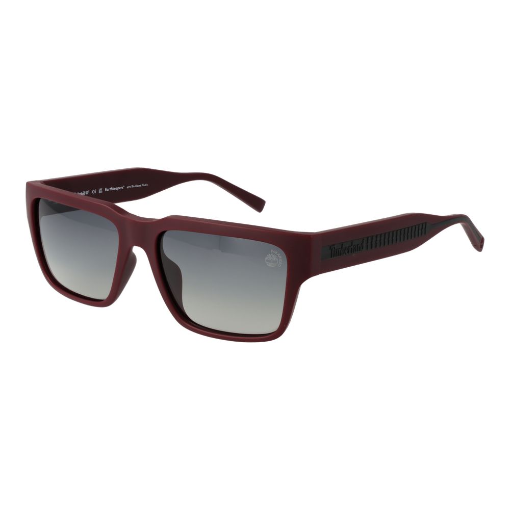 Burgundy Plastic Sunglasses