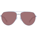 Gray Metal Sunglasses