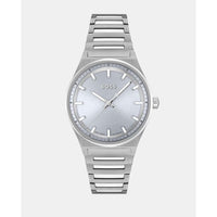 Silver Stainless Steel Dress Watch