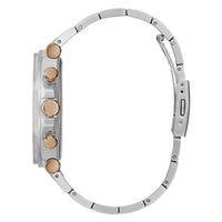 Gray Stainless Steel Dress Watch