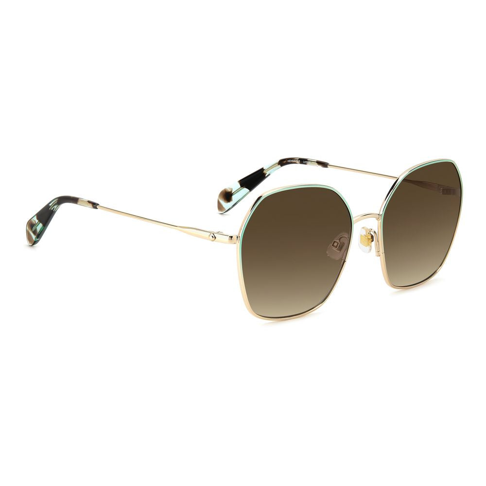 Blue Metal Sunglasses