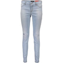 Azzurro Cotton Women's Jeans