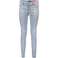 Azzurro Cotton Women's Jeans